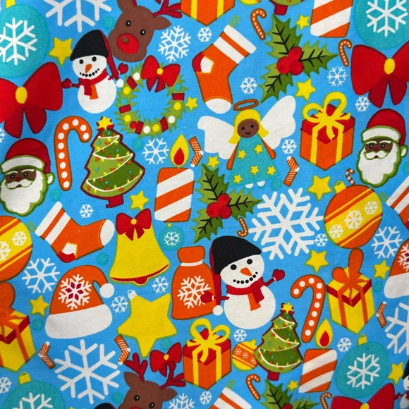 Festive Christmas Themed Hawaiian Shirt King Kameha 2XL Office Party - Picture 4 of 6